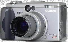 Цифровой фотоаппарат Canon PowerShot G3. Фото с сайта 3dnews.ru.